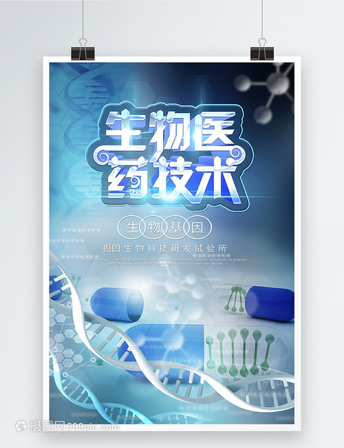 生物醫(yī)藥DAN技術海報